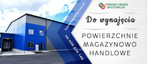 Powierzchnie magazynowe handlowe